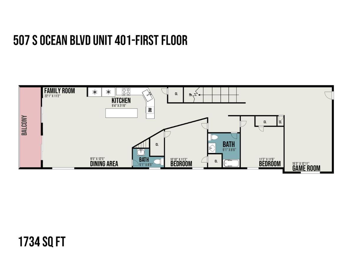 Spacious Penthouse Ocean Front 7 Bedroom Condo - Ambassador Villas Unit 401 Myrtle Beach Zewnętrze zdjęcie